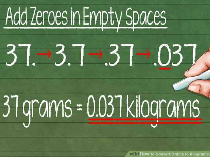 Image intitulée Convertir les Grammes en Kilogrammes Étape 7